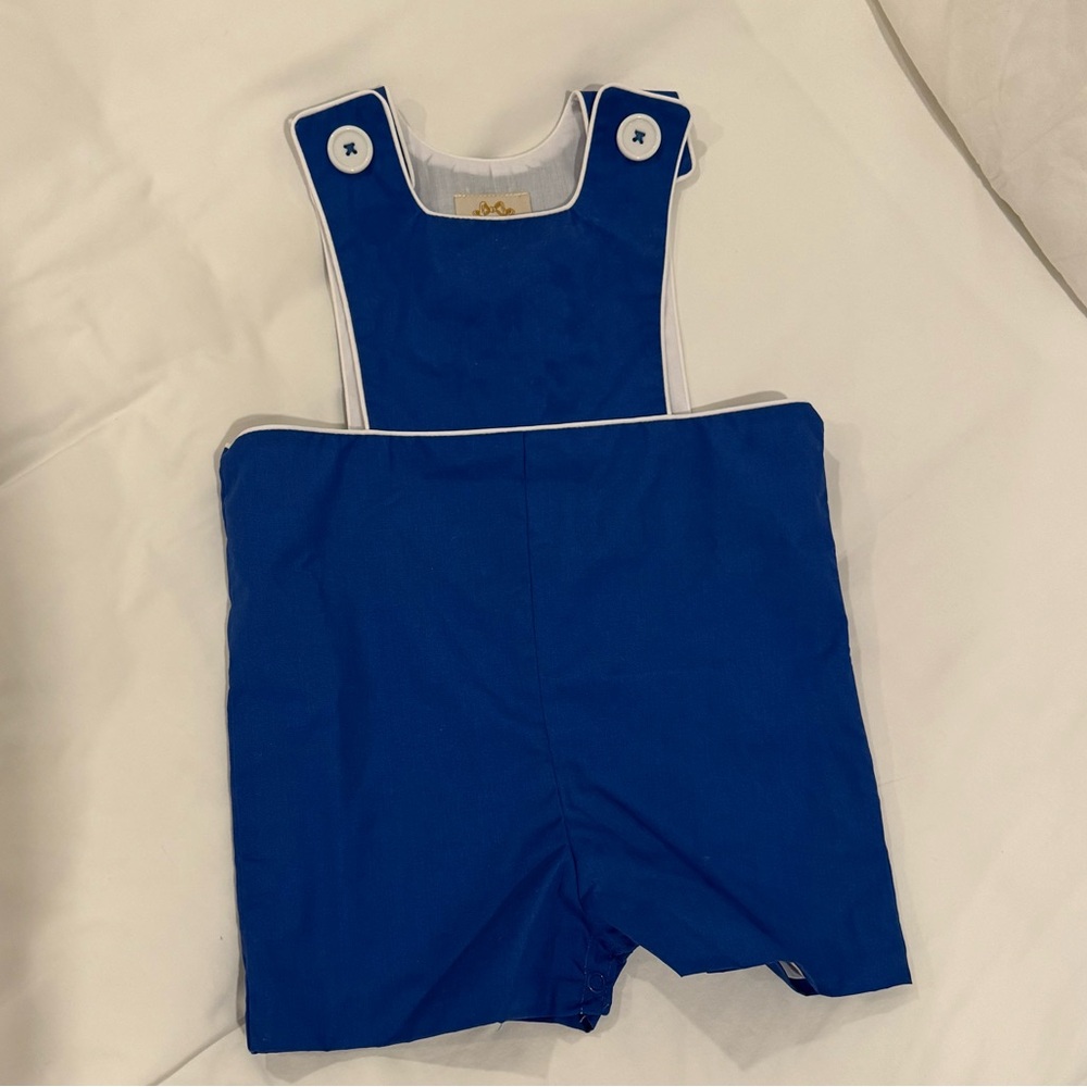 The Beaufort Bonnet Company TBBC Royal Blue Jon Jon Size 18-24 Months EUC